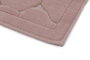 Mijölnir Juego de Alfombrillas de Baño de Algodón 100% Lino - Powder